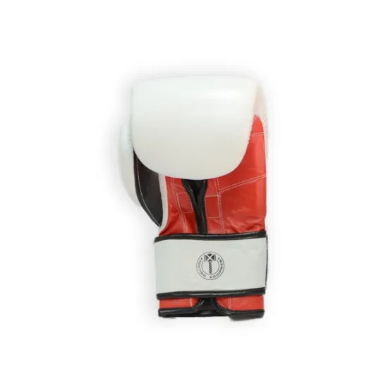 Перчатки боксерские THOR RING STAR 10oz /Кожа /бело-красно-черные