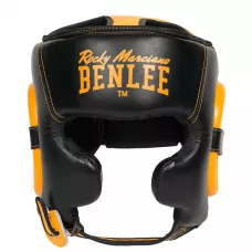 Шлем для бокса Benlee BROCKTON S/M черно-желтый