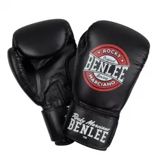 Перчатки боксерские Benlee PRESSURE 14oz PU черно-красно-белые