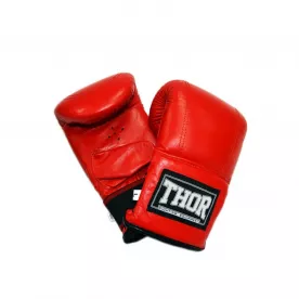 Рукавички снарядні THOR 605 M /Шкіра/червоні