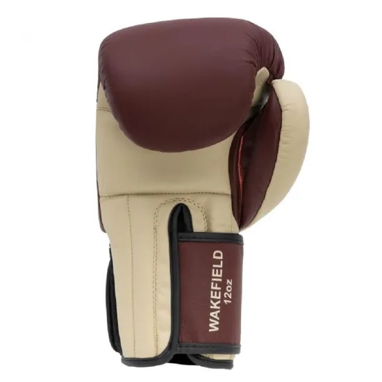 Перчатки боксерские Benlee WAKEFIELD 12oz Кожа бордовые