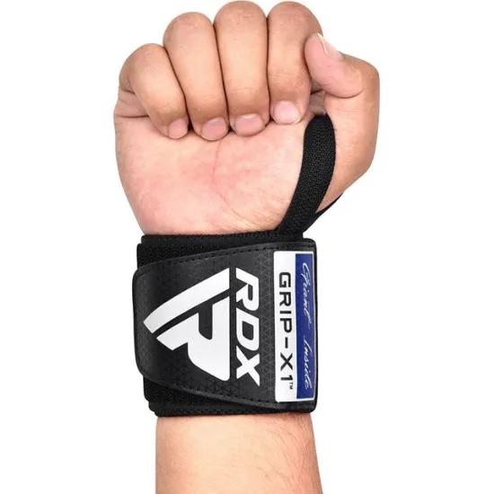 Бинти для зап'ясть RDX WR11 GYM Wrist Wrap Black/Blue