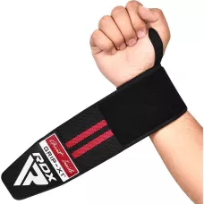 Бинты для запястий RDX WR11 GYM Wrist Wrap Black/Red