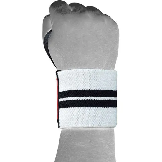 Бинты для запястий RDX W2 Gym Wrist Wraps White Pro
