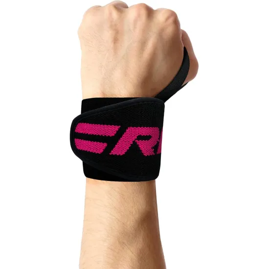Бинти для зап'ясть RDX W2 Gym Wrist Wraps Pink Pro