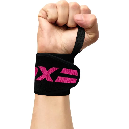 Бинти для зап'ясть RDX W2 Gym Wrist Wraps Pink Pro