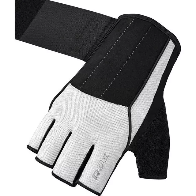 Перчатки для фитнеса RDX W3 WHITE WITH EVA PADDING-S
