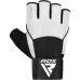 Перчатки для фитнеса RDX W3 WHITE WITH EVA PADDING-S