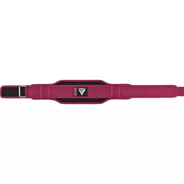 Пояс для важкої атлетики RDX RX5 Double Belt неопреновий Pink XS