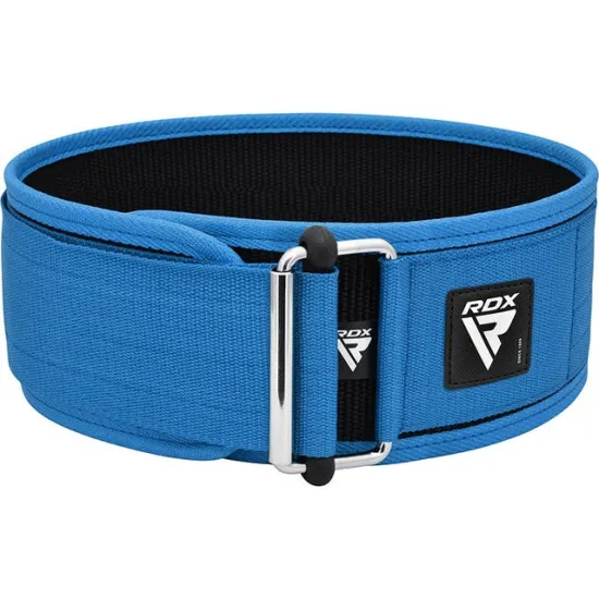 Пояс для важкої атлетики RDX RX1 Weight Lifting Belt BLUE-S