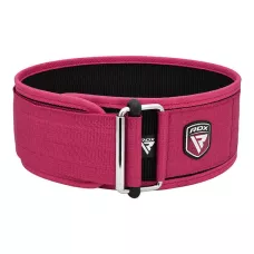 Пояс для тяжелой атлетики RDX RX1 Weight Lifting Belt PINK-XS