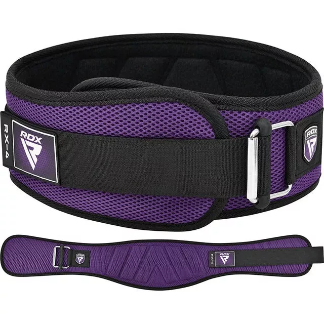 Пояс для важкої атлетики RDX RX4 EVA Curve неопреновий PURPLE XS
