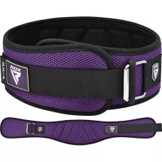 Пояс для тяжелой атлетики RDX RX4 EVA Curve неопреновый PURPLE XS