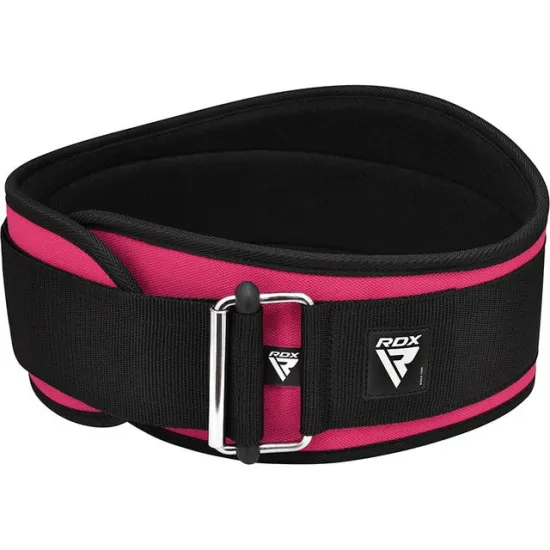Пояс для важкої атлетики RDX RX3 EVA Curve неопреновий SHARP PINK-XS