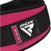 Пояс для важкої атлетики RDX RX3 EVA Curve неопреновий SHARP PINK-XS