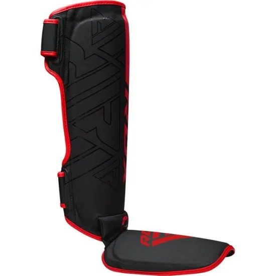 Защита голени и стопы RDX F6 MATTE RED-M