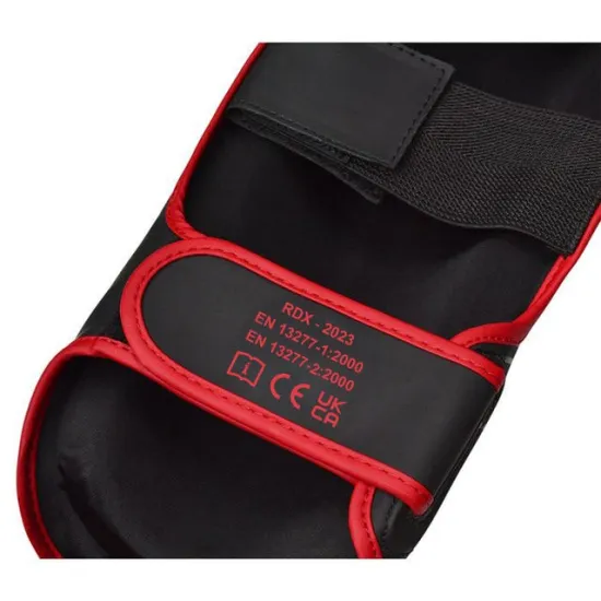 Защита голени и стопы RDX F6 MATTE RED-M