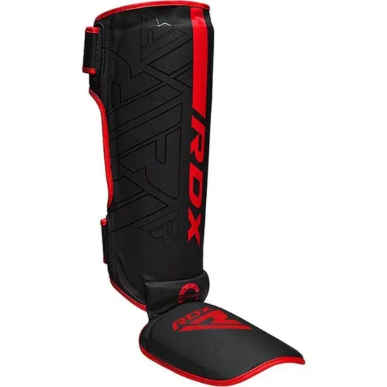 Защита голени и стопы RDX F6 MATTE RED-M