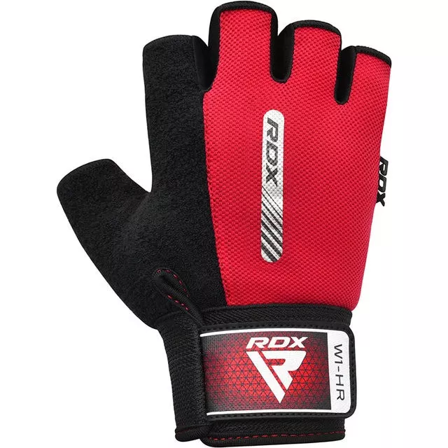 Перчатки для фитнеса RDX W1 HALF RED-S