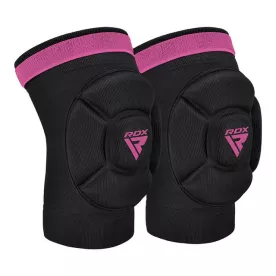 Наколенники спортивные RDX HOSIERY KNEE FOAM K5 BLACK/PINK-S (пара)
