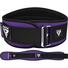 Пояс для тяжелой атлетики RDX RX3 EVA Curve неопреновый PURPLE-XS