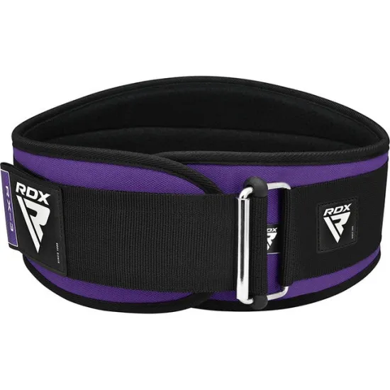Пояс для тяжелой атлетики RDX RX3 EVA Curve неопреновый PURPLE-XS