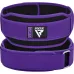 Пояс для важкої атлетики RDX RX5 Double Belt неопреновий Purpel XS
