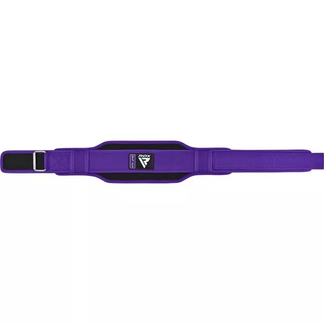 Пояс для важкої атлетики RDX RX5 Double Belt неопреновий Purpel XS