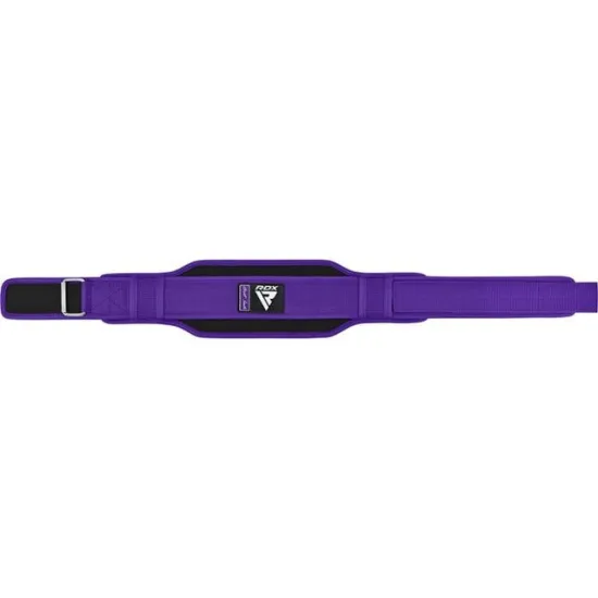 Пояс для важкої атлетики RDX RX5 Double Belt неопреновий Purpel XS
