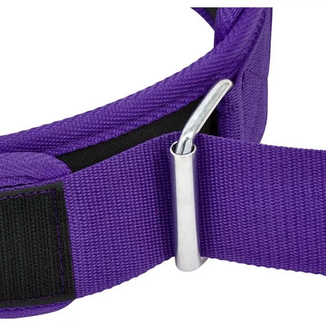 Пояс для важкої атлетики RDX RX5 Double Belt неопреновий Purpel XS