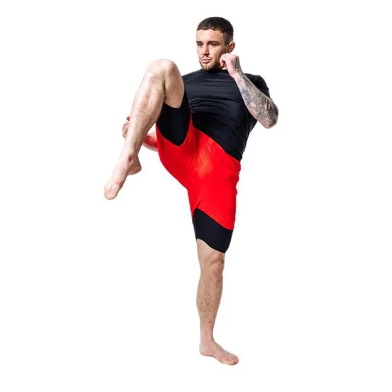 Компрессионные шорты для RDX MMA T16 Red-S