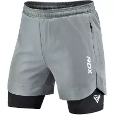 Компрессионные шорты для RDX MMA T16 Grey-S