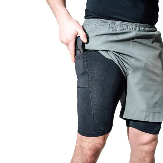 Компрессионные шорты для RDX MMA T16 Grey-S