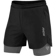 Компрессионные шорты для RDX MMA T16 BLACK-S