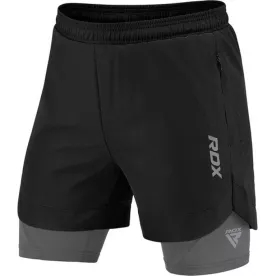 Компресійні шорти для RDX MMA T16 BLACK-S
