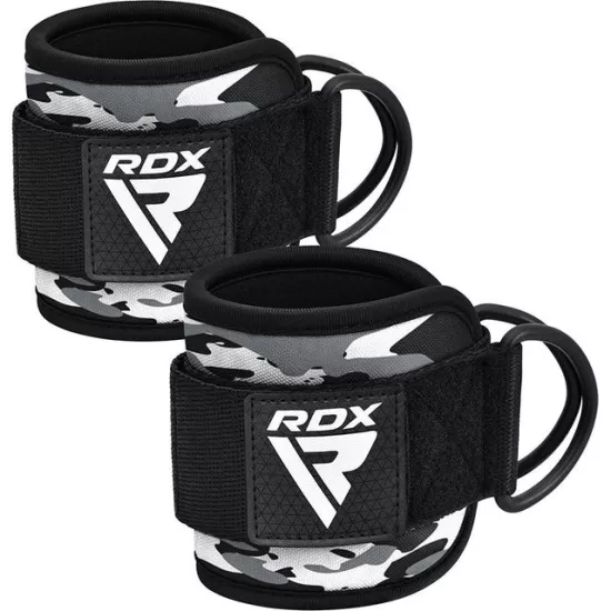 Манжеты на щиколотке RDX GYM ANKLE PRO A4 CAMO GRAY-PAIR