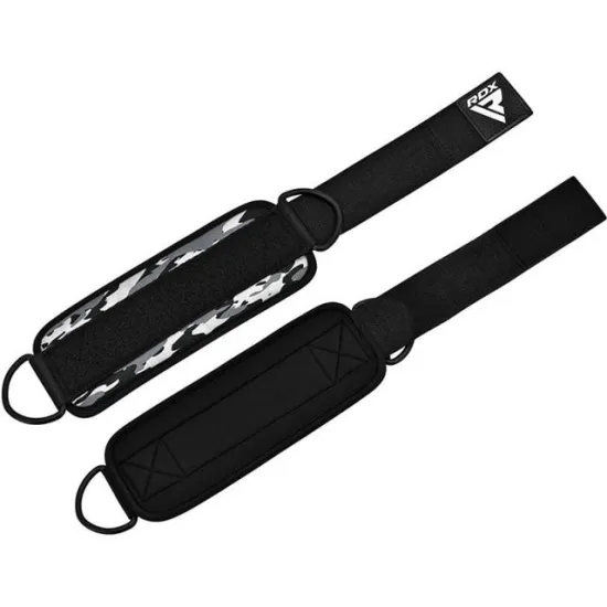 Манжеты на щиколотке RDX GYM ANKLE PRO A4 CAMO GRAY-PAIR