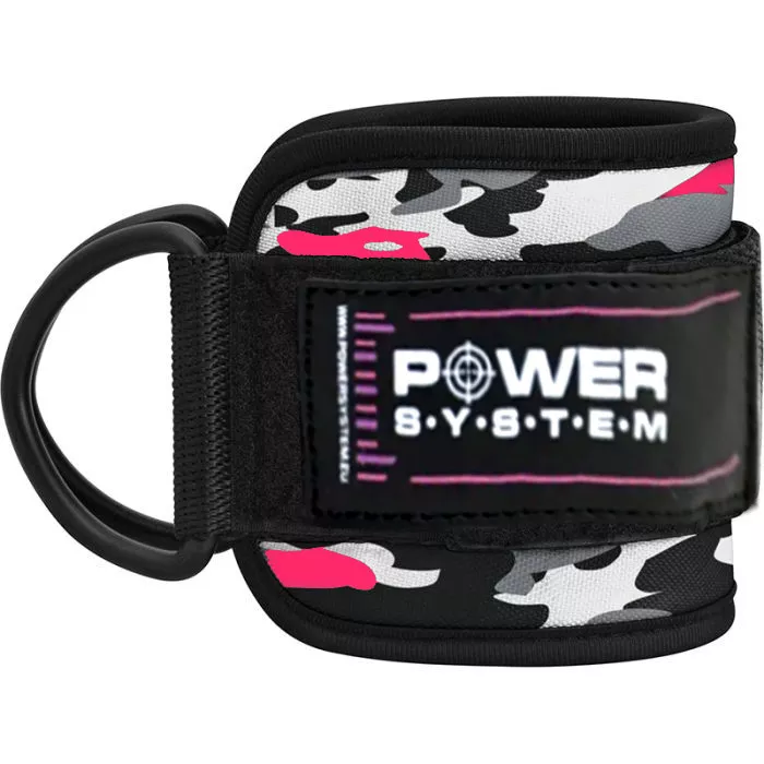 Манжеты на лодыжку Power System PS-3470 Ankle Strap Camo Pink/Black