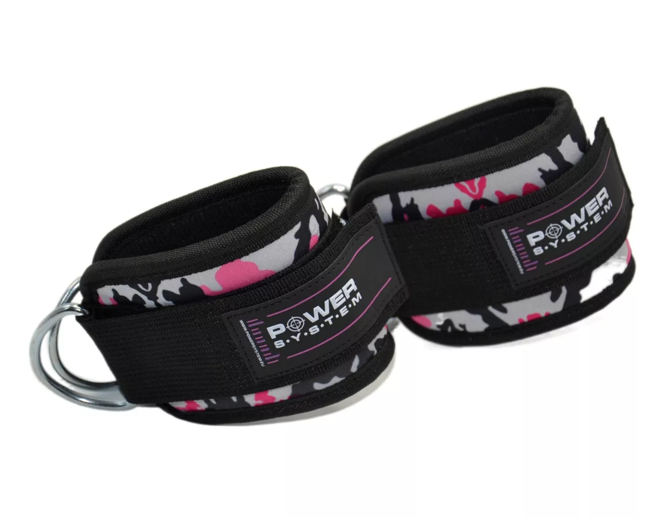 Манжеты на лодыжку Power System PS-3470 Ankle Strap Camo Pink/Black