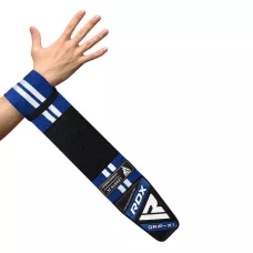 Бинты для запястий (кистовые бинты) RDX W4 Blue-46см