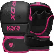 Перчатки для ММА F6 MATTE PINK PLUS-XS/S  (капа в комплекті)