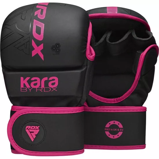 Перчатки для ММА F6 MATTE PINK PLUS-XS/S