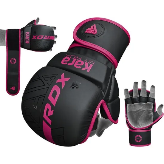 Перчатки для ММА F6 MATTE PINK PLUS-XS/S