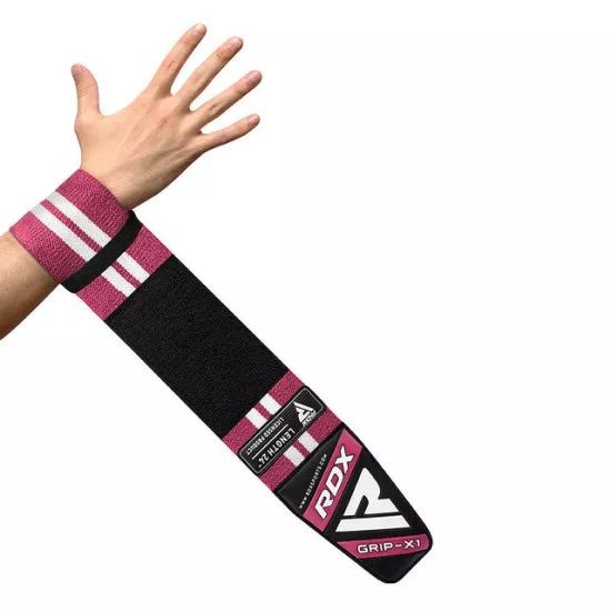 Бинты для запястий (кистовые бинты) RDX W4 PINK-46см