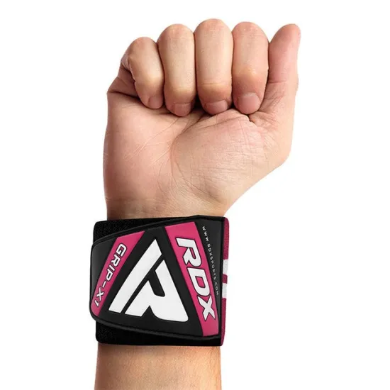 Бинты для запястий (кистовые бинты) RDX W4 PINK-46см