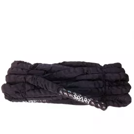 Канат для кроссфита (боевой канат) SPART / 15 м, Ø 38 мм, в обплетке