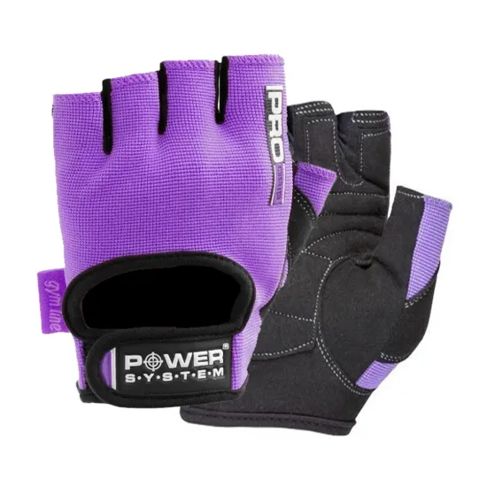 Перчатки для фитнеса женские Power System PS-2250 Pro Grip Purple XS