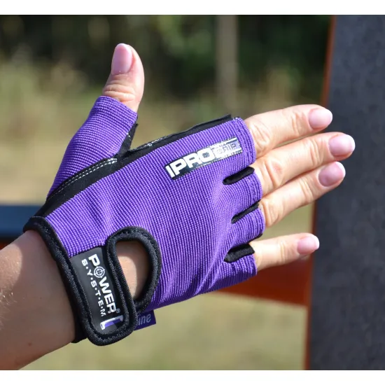 Перчатки для фитнеса женские Power System PS-2250 Pro Grip Purple XS