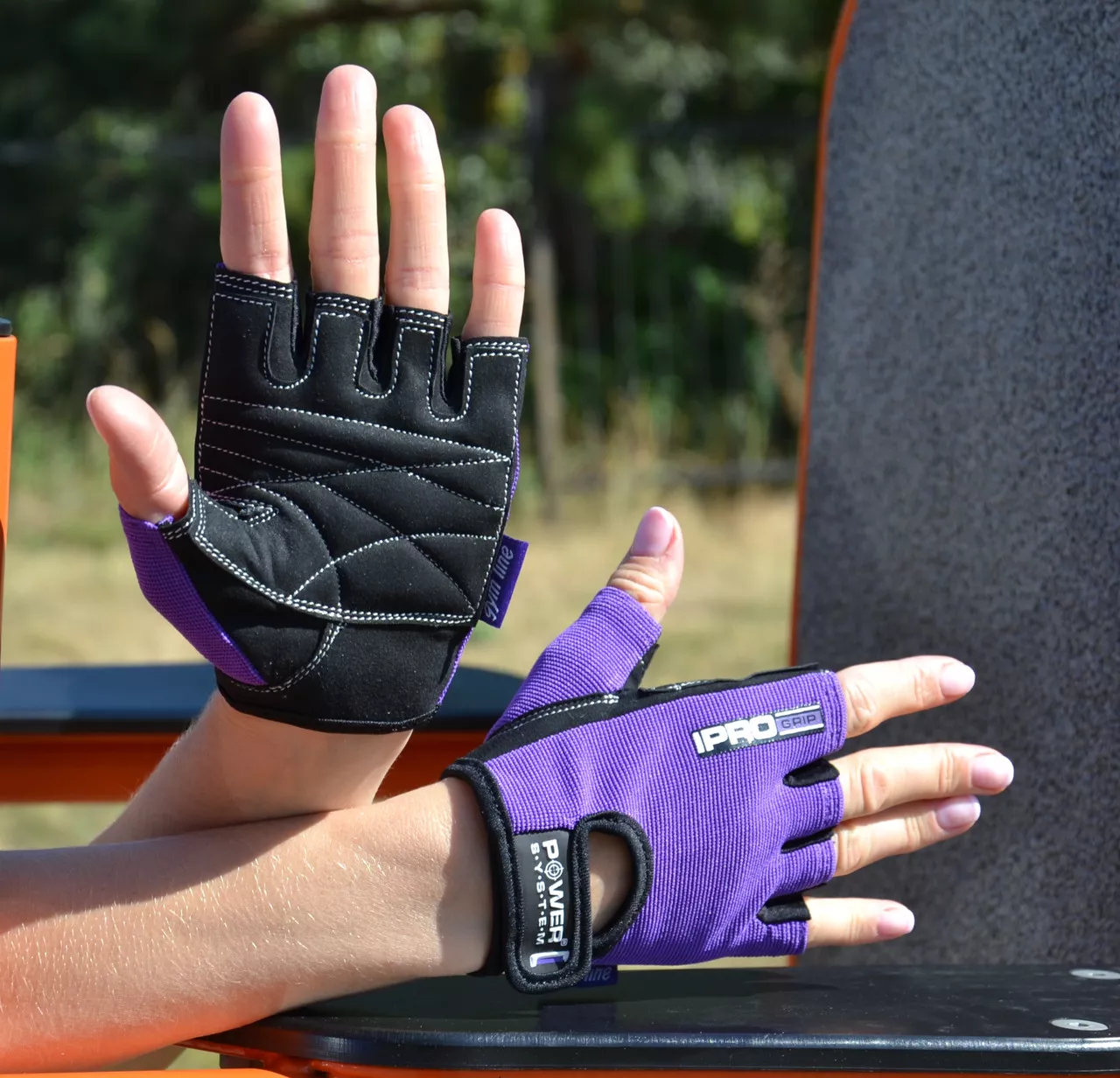 Рукавички для фітнесу жіночі Power System PS-2250 Pro Grip Purple XS
