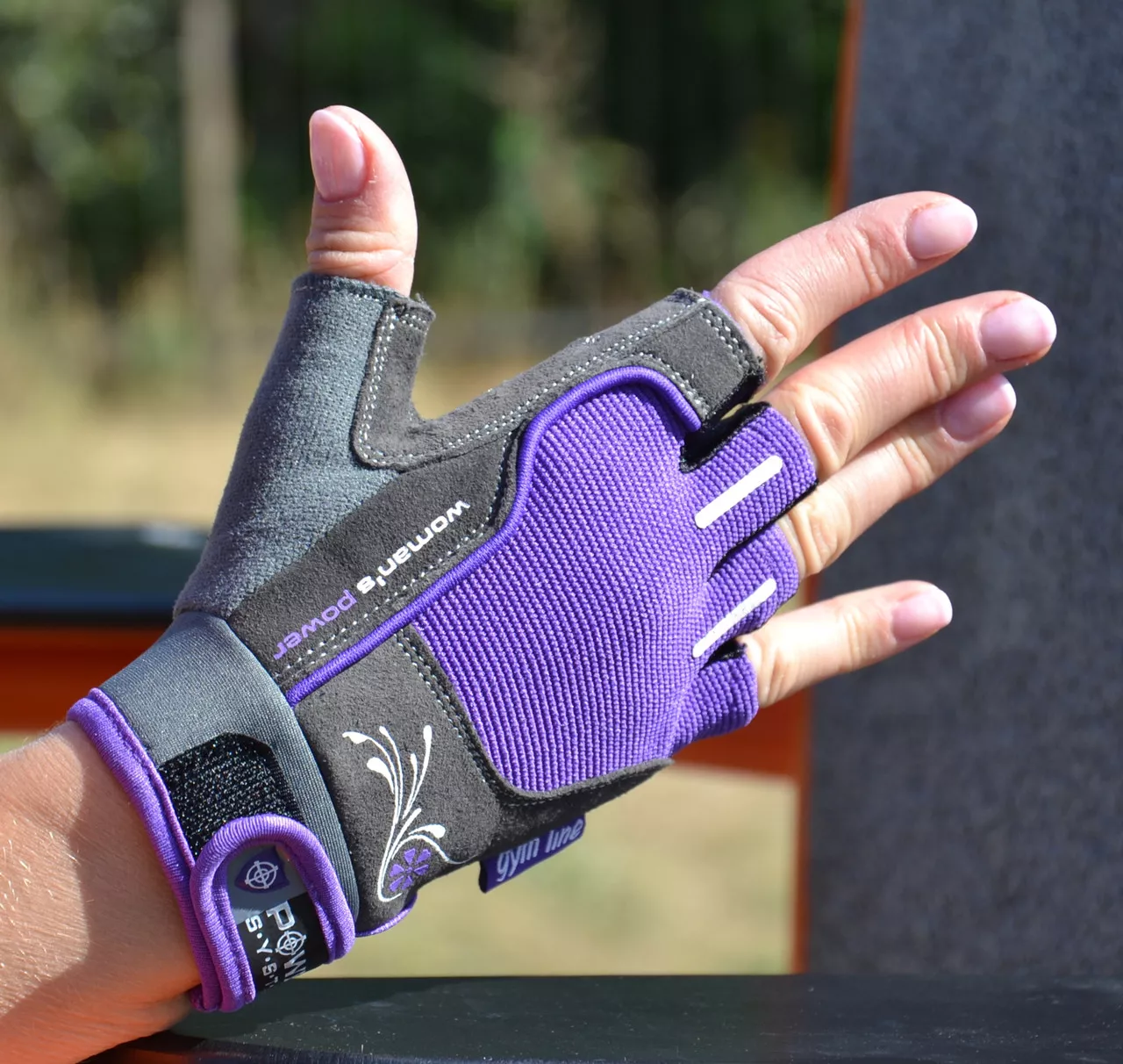Рукавички для фітнесу Power System PS-2570 Woman’s Power жіночі Purple XS